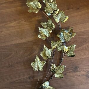 Vintage Homco Gold Leaf Wall Decor